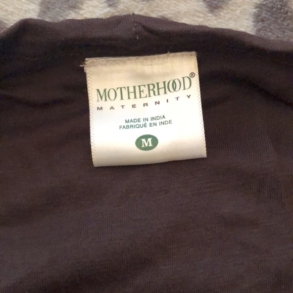 FINAL PRICE Motherhood Maternity Brown Sequin Mesh Cami Tank Top Rayon Medium - Picture 8 of 14